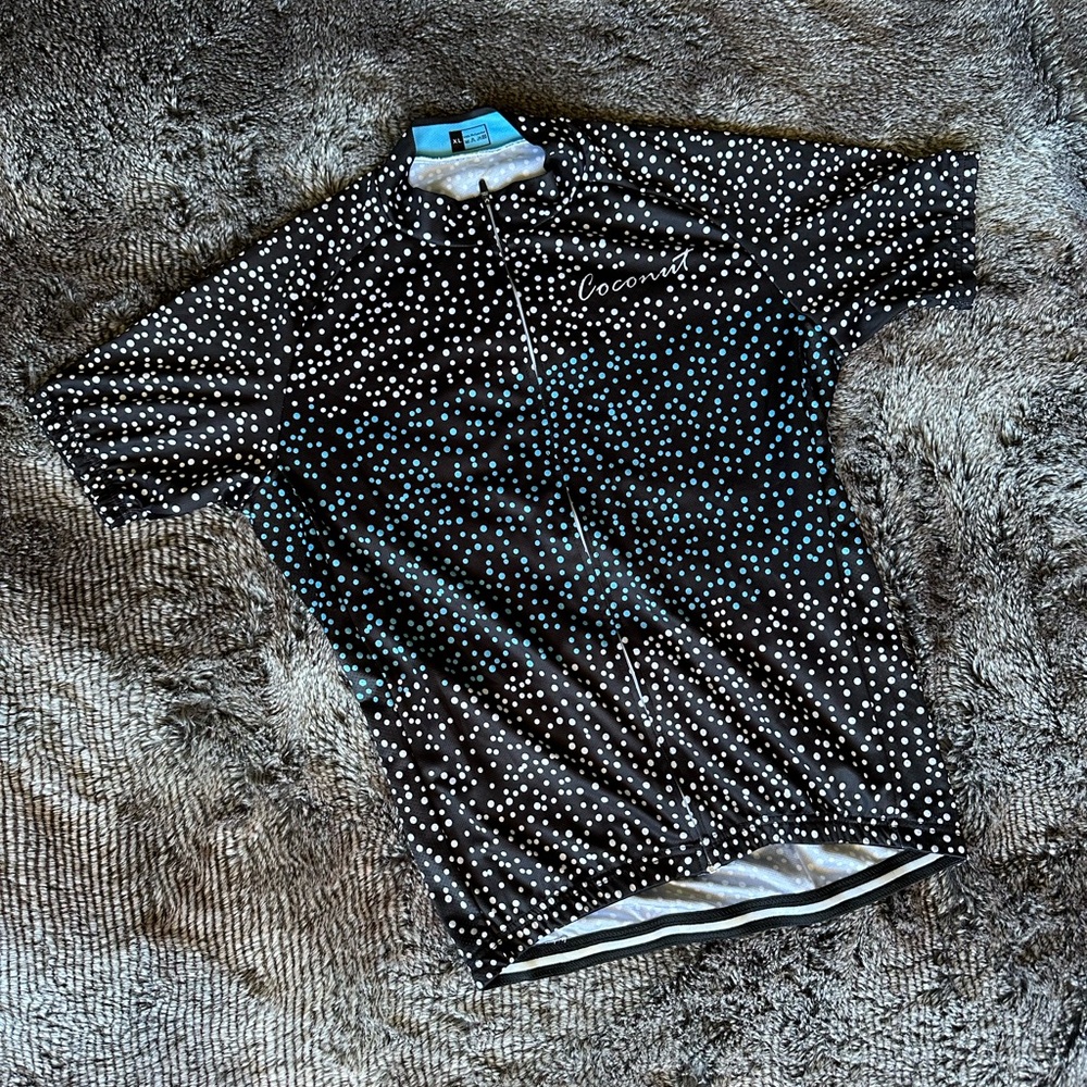 Coconuts by Matisse Black and White Polka Dot Jacket